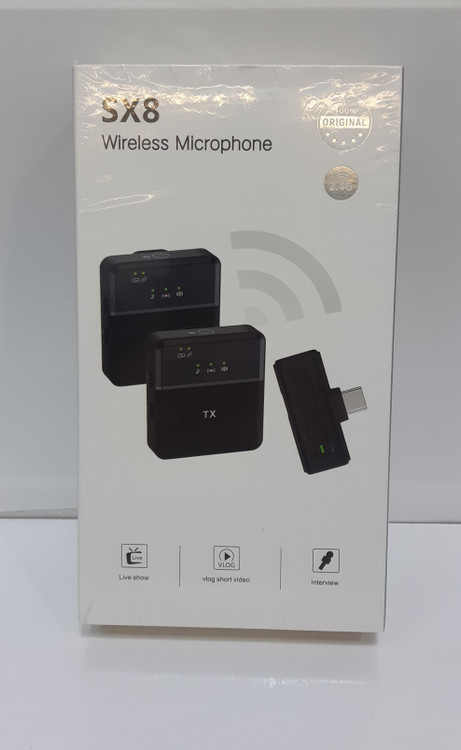 میکروفون یقه ای مدل sx8 daul