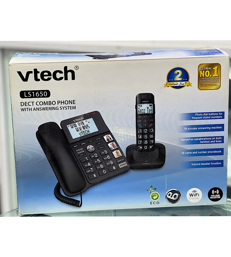 گوشی تلفن بیسیم ویتک مدل Ls 1650 منشی دار