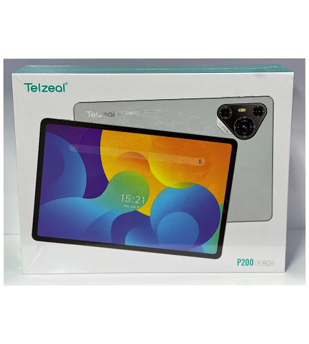 تبلت سیمکارت خور تلزل(Telzeal) مدل p200با حافظه ۵۱۲ گیگ ورام ۱۲