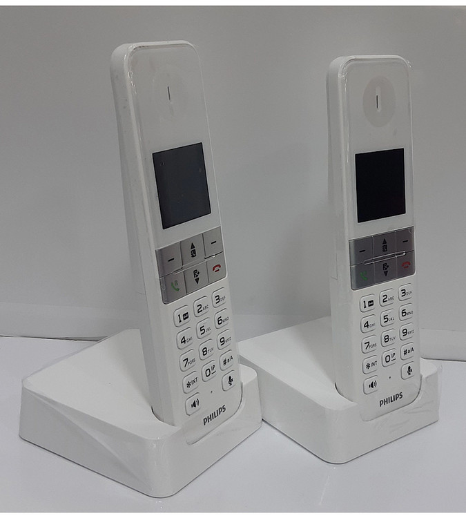 تلفن بیسیم دو گوشی فیلیپس دی 45
