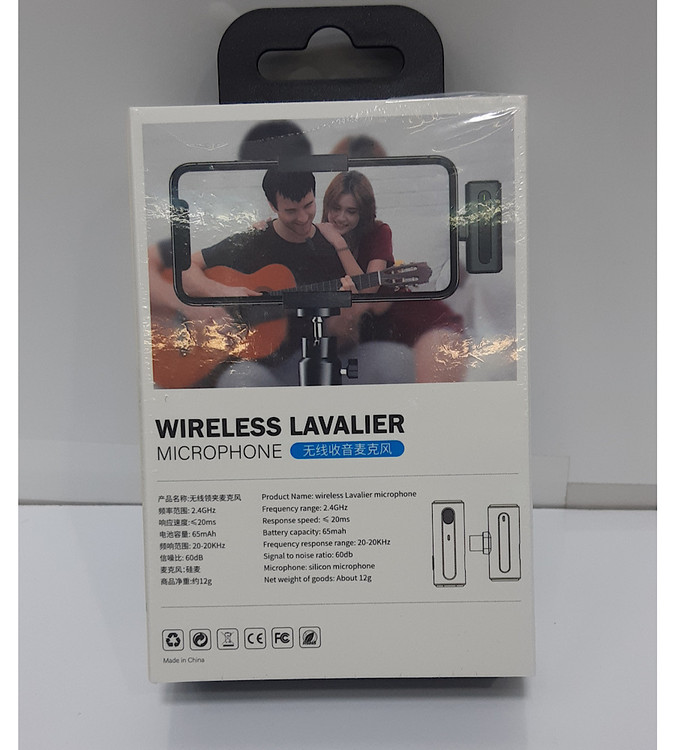 میکروفون یقەای بیسیم مدلk90 اصلی