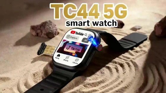 خرید وقیمت ساعت سیم کارت خور تلزل مدل tc44 5G