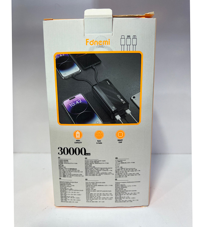 پاوربان ۳۰۰۰۰ میلی آمپر فونمی مدل p22