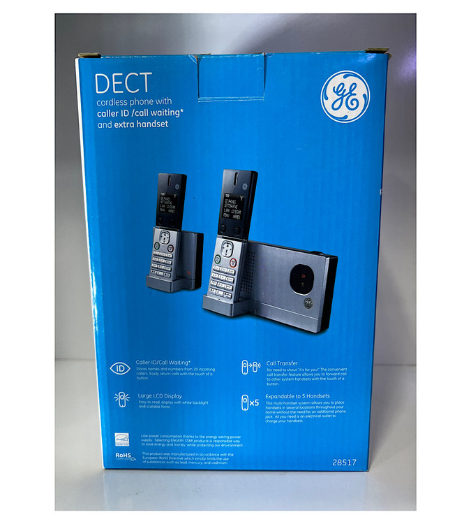 خرید وقیمت تلفن بیسیمجنرال الکتریک مدلfh28517EE2