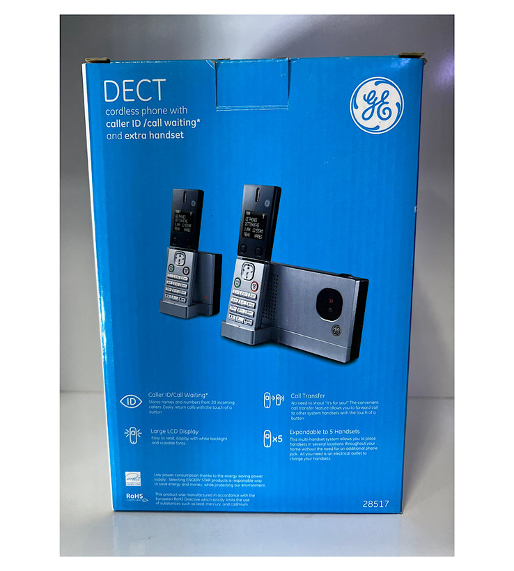 خرید وقیمت تلفن بیسیمجنرال الکتریک مدلfh28517EE2