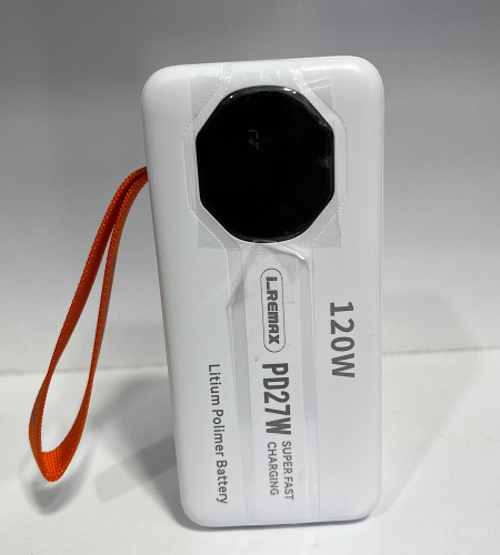 خرید وقیمت پاوربانک ۳۰۰۰۰ هزار میلی آمپر ریمکس مدل rpp 4817