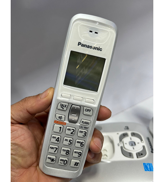 قیمت تلفن پاناسونیک دو گوشی مدل kx-tj6472 منشی دار