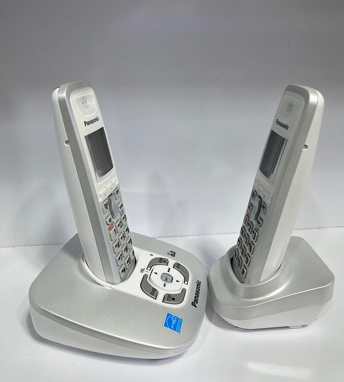 تلفن پاناسونیک دو گوشی مدل kx-tj6472