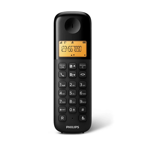 خرید وقیمت تلفن بیسیم فیلیپس مدل D1603B سه گوشی