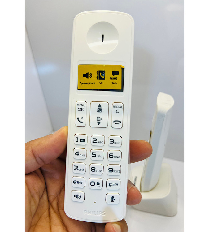 تلفن بیسیم فیلیپس مدل D210 duo دو گوشی اورجینال