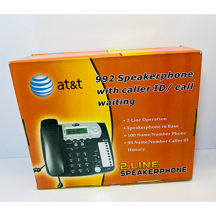 تلفن رومیزی دوخط AT&T مدل ۹۹۲