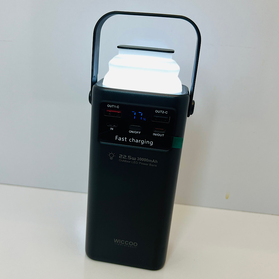 خرید وقیمت پاوربانک ۳۰ هزار میلی آمپر ویکو مدل wp-35